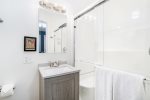 Queen ensuite with a Smart TV
